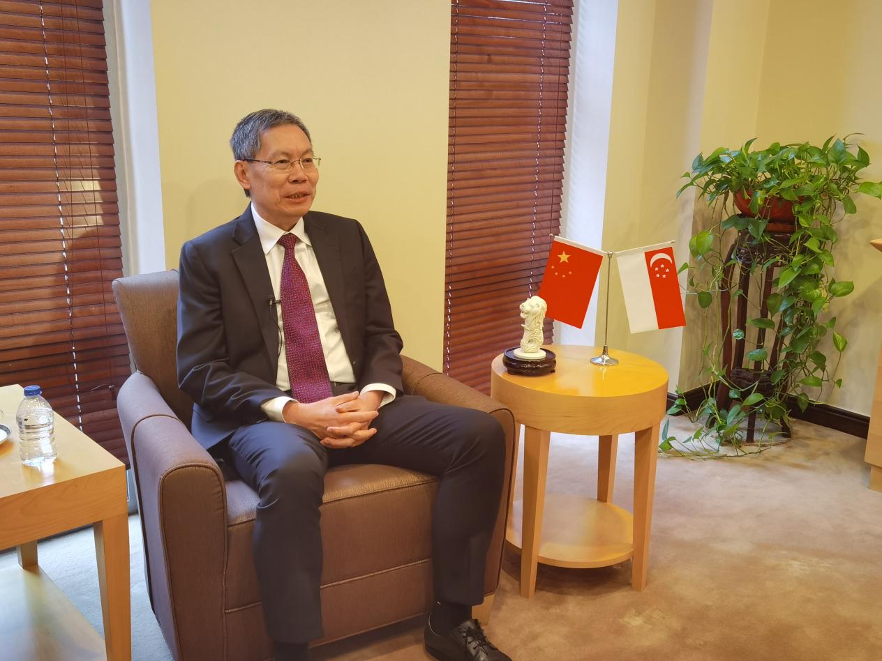 新加坡共和國(guó)駐華大使呂德耀 （攝影：高航）